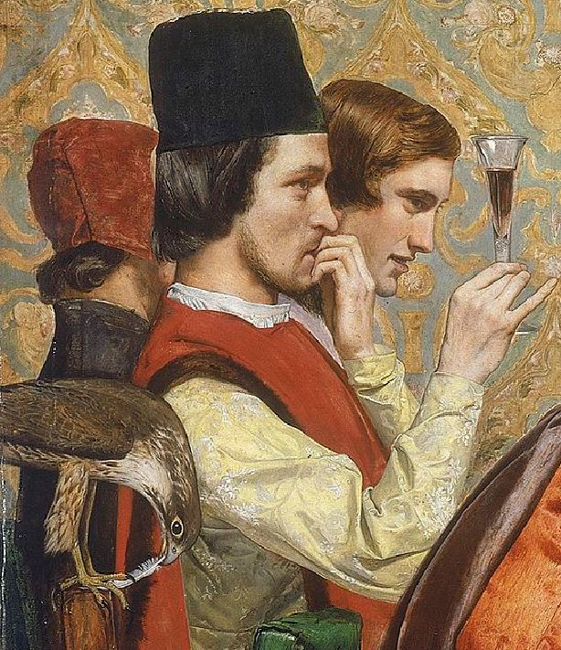 1849 John_Everett_Millais_-_Isabella Walker Art Gallery detail Frederic George Stephens