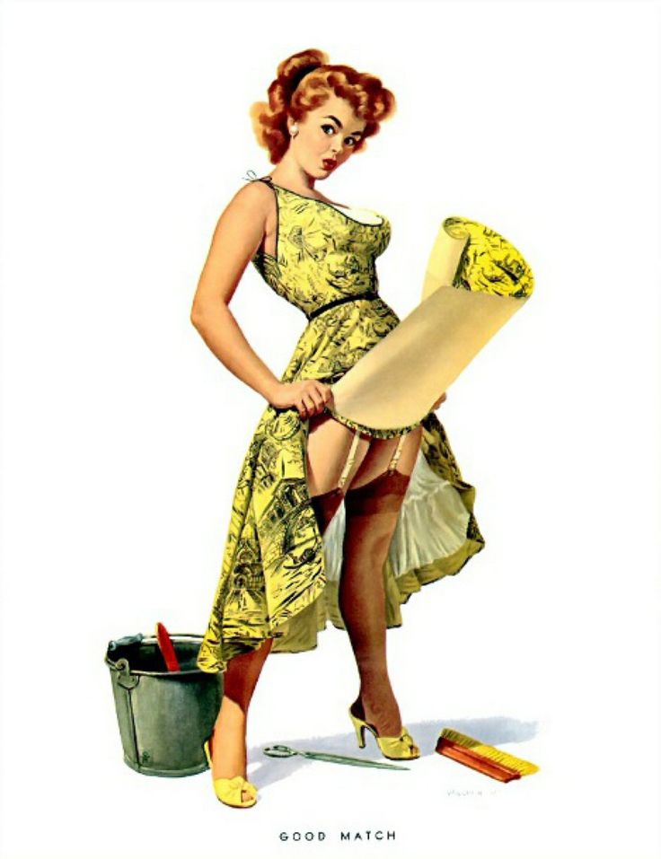 1959 vaughan bass good match Slick chicks calendar