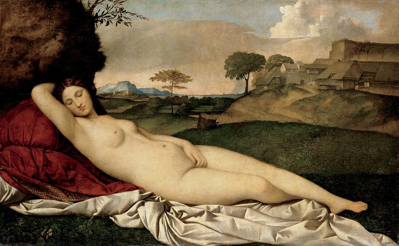 Giorgione_Titien_Venus endormie 1510-11 Gemäldegalerie Alte Meister, Dresden