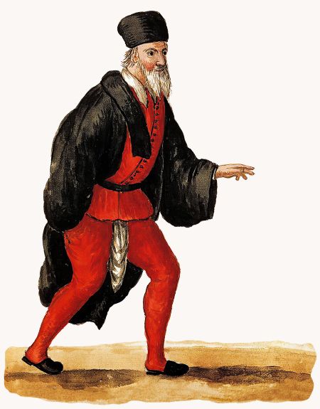 Giovanni Grevembroch 18eme Pantalone Museo Correr Venise