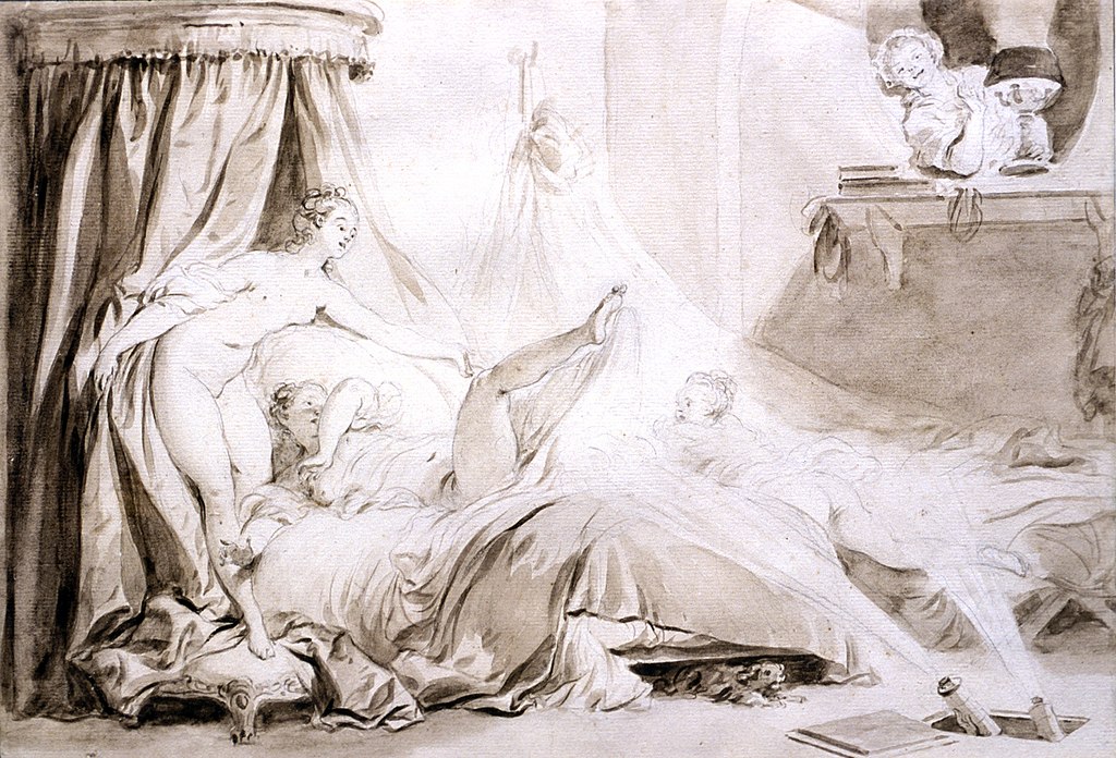 Jean-Honoré Fragonard, les jets d'eau, vers 1765–70, Clark Institute