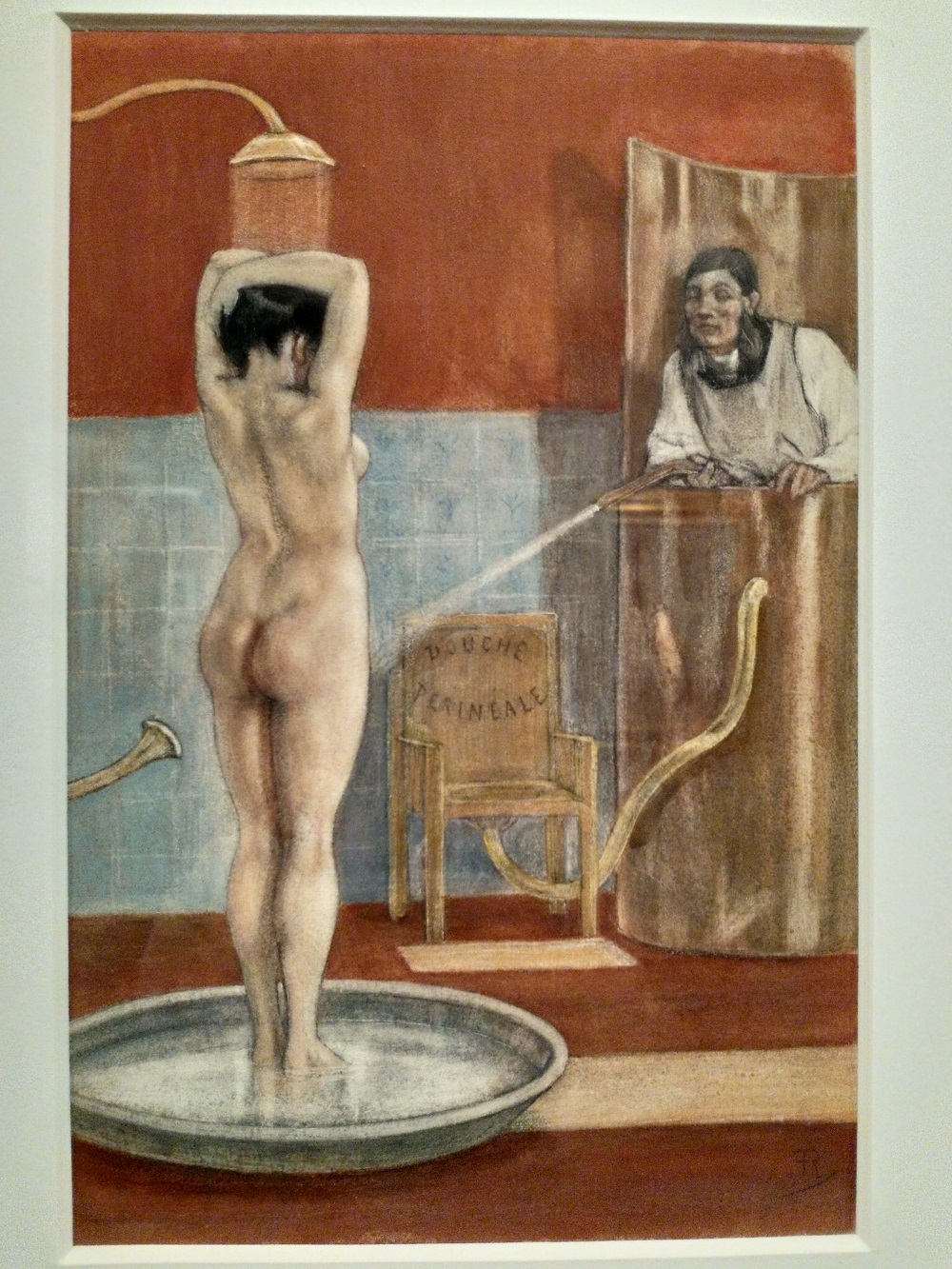 Rops 1878-81 La Douche Musee Rops Namur