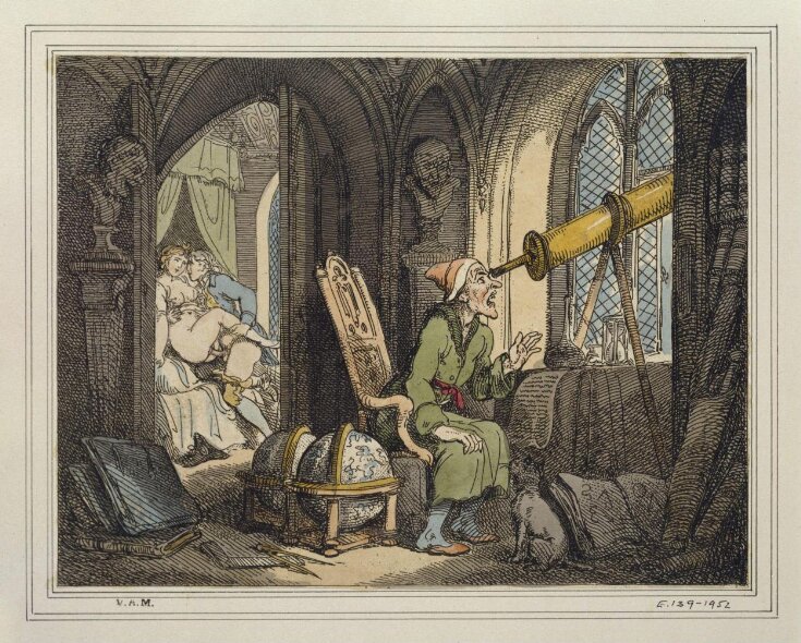 thomas-rowlandson-1815 ca The Stars gazers