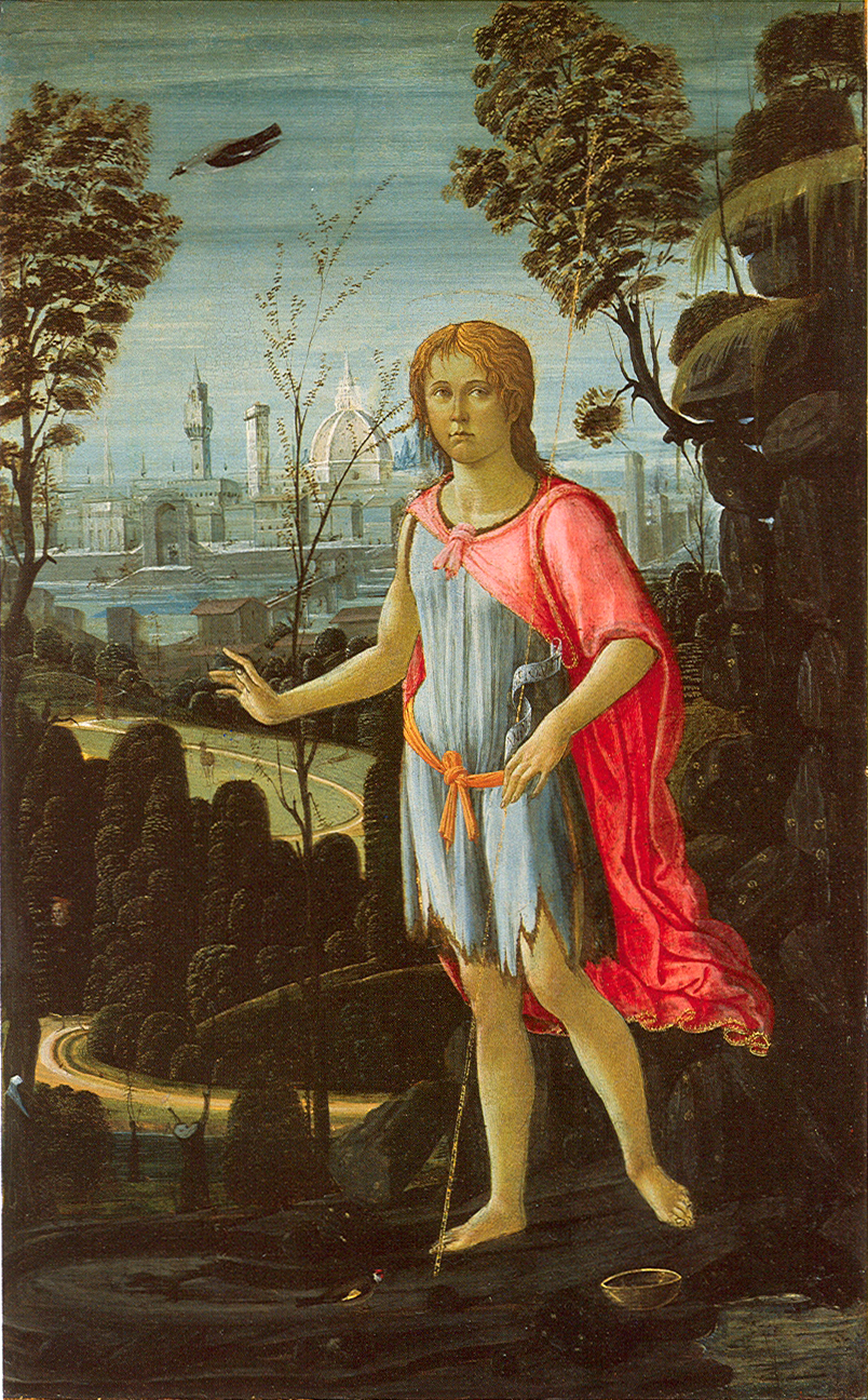 Jacopo Del Sellaio_1480 ca Saint_John_the_Baptist_NGA