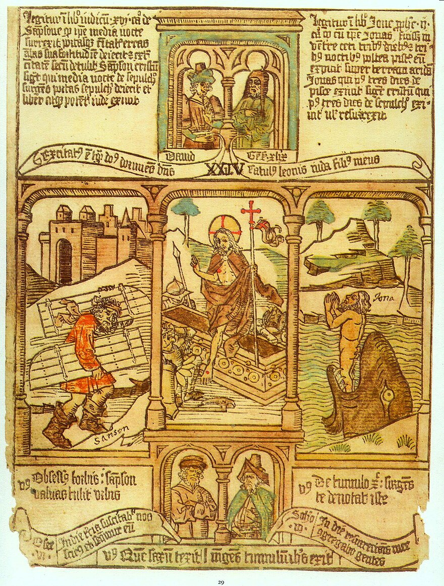 1465 ca biblia pauperum Esztergom