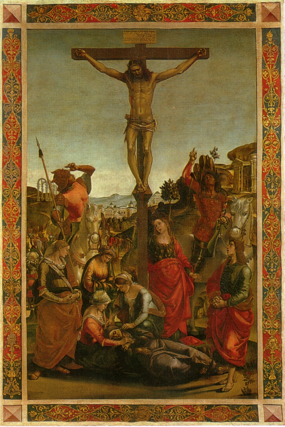 1494 signorelli, crucifixion urbino