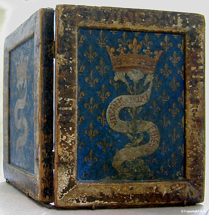 Diptyque Matheron Nicolas Froment vers 1475 Louvre DITAT.SERVATA.FIDES