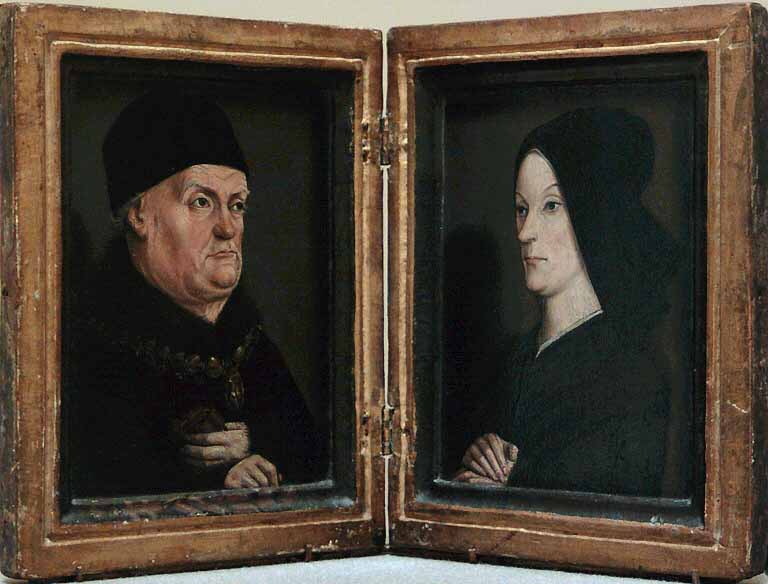 Diptyque Matheron Nicolas Froment vers 1475 Louvre