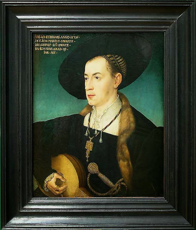 Hans Maler Mathaus Schwartz 1526 Louvre