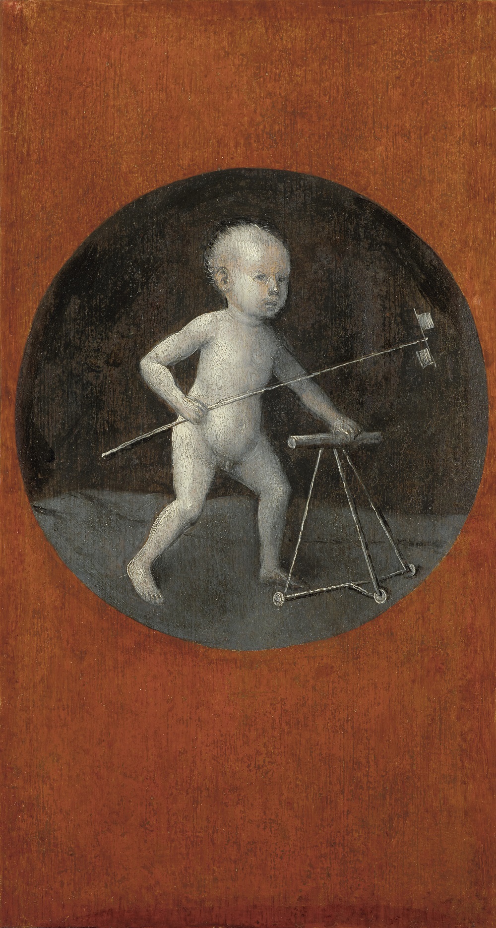 Hieronymus Bosch Christ Child (1490-1510) ( Gemäldegalerie, Kunsthistorisches Museum, Vienna.