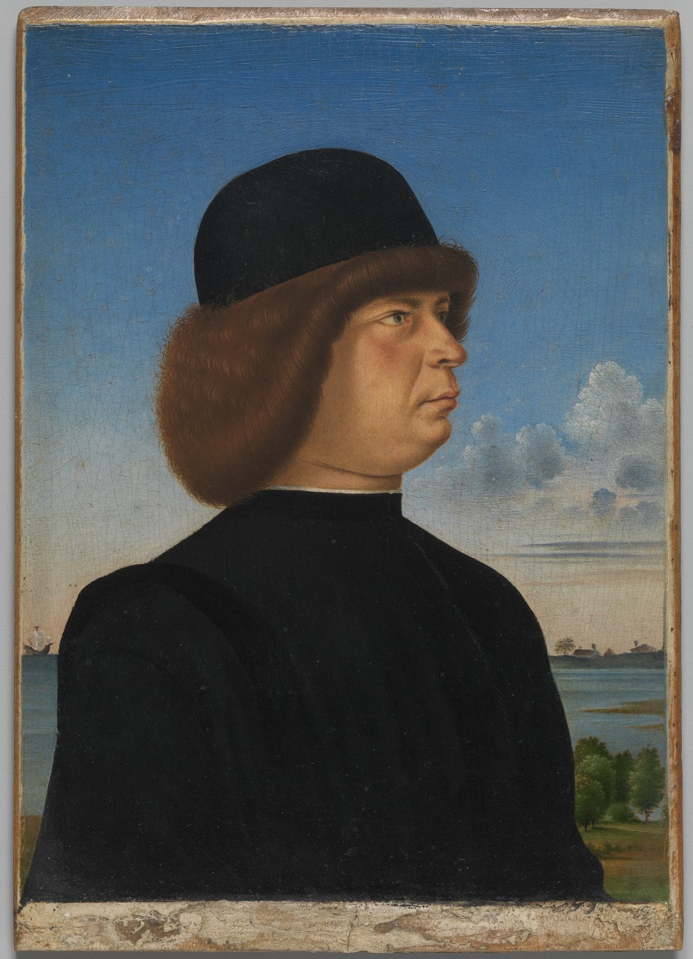 Jacometto Veneziano 1485-95 Portrait of Alvise Contarini MET
