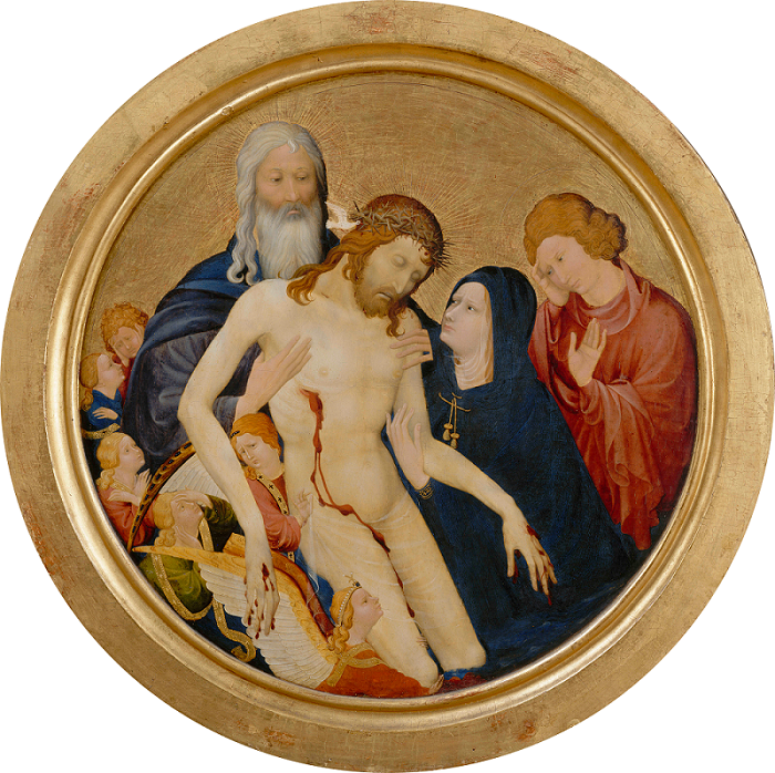 La-Grande-Pieta-ronde-Johan-Maelwael-c1400 Louvre