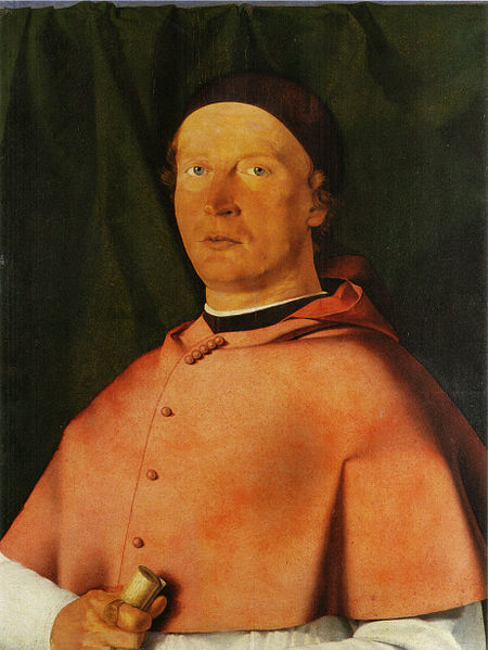 Lorenzo Lotto Allégorie_de_la_Vertu_et_du_Vice Portrait_of_Bishop_Bernardo_de Rossi National Museum of Capodimonte, Naples