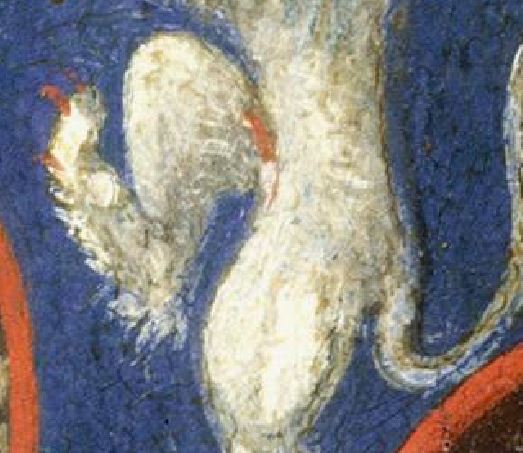 Lorenzo Lotto Allégorie_de_la_Vertu_et_du_Vice_NGA detail lion