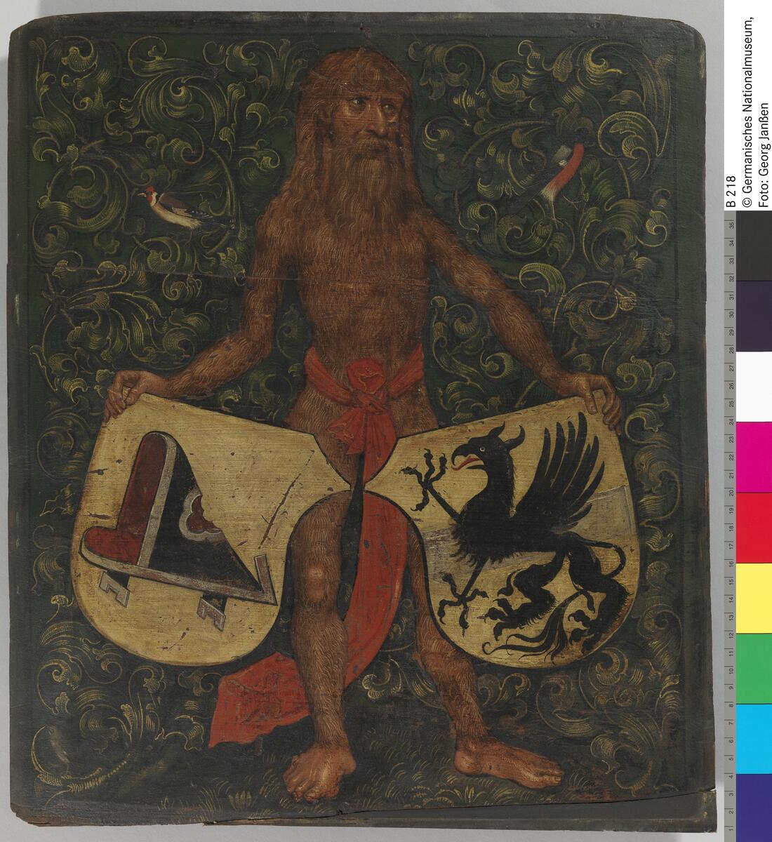 Portrait de Lazarus I. HolzschuherAtelier de Jakob Elsner, 1497 Nuremberg couvercle