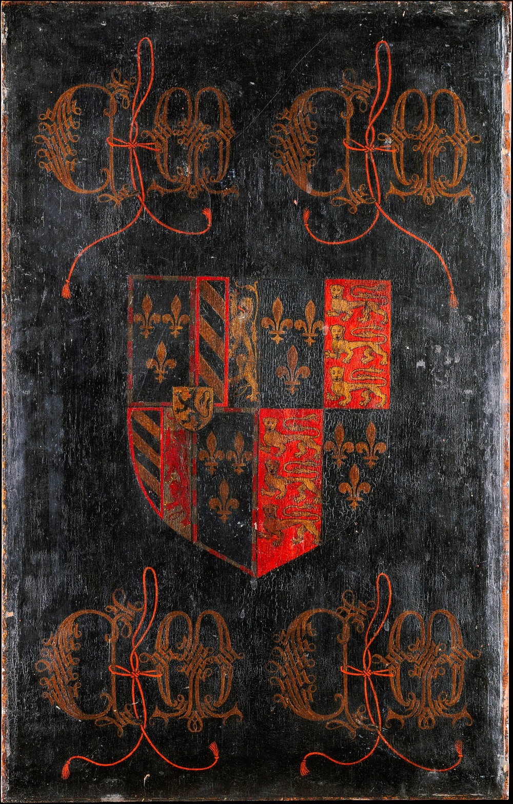 Simon-Marmion-revers-armes-de-Margaret-of-York-et-initiales-de-Charles-the-Bold-and-Margaret-of-York