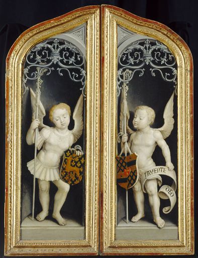 1510 Bellegambe Triptyque du bain mystique Lille revers