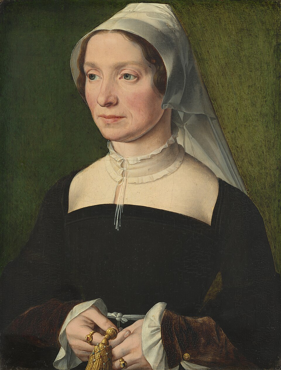 1543 Wife_of_a_Member_of_the_de_Hondecoeter_Family,_1543,_NGA