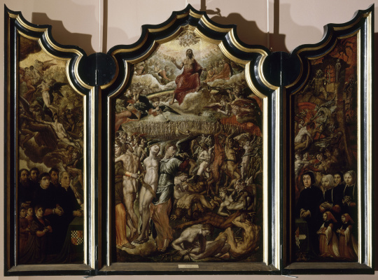 Aertgen van Leyden Le Jugement Dernier 1555 (C) Musée des BA de Valenciennes RMN Photo René-Gabriel Ojéda