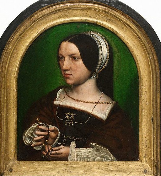 Ambrosius Benson Elizabeth Donche vers 1540 Art Gallery of New South Wales Sidneyfemme