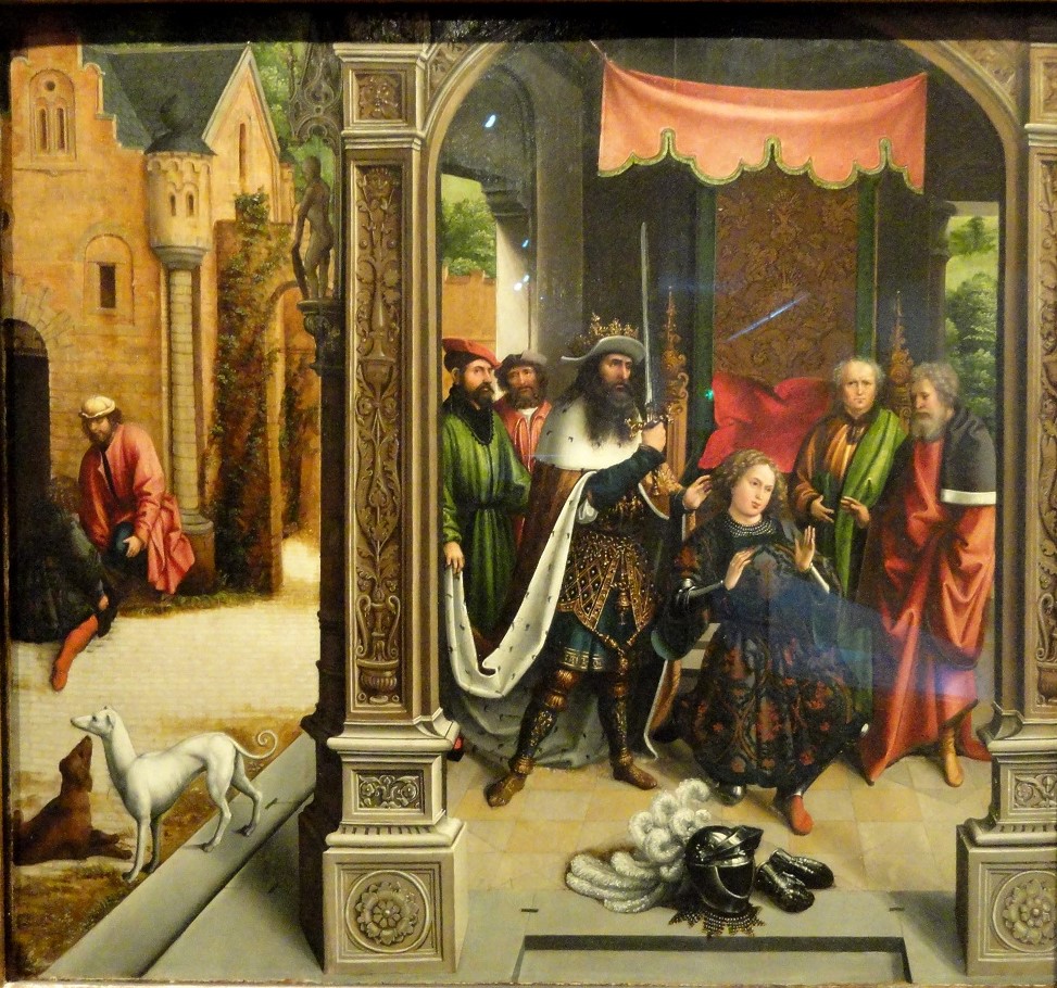 Bernard-Van-Orley-Adoubement de Saint Martin par l'Empereur Constantin, Nelson-Atkins Museum of Art, Kansas City