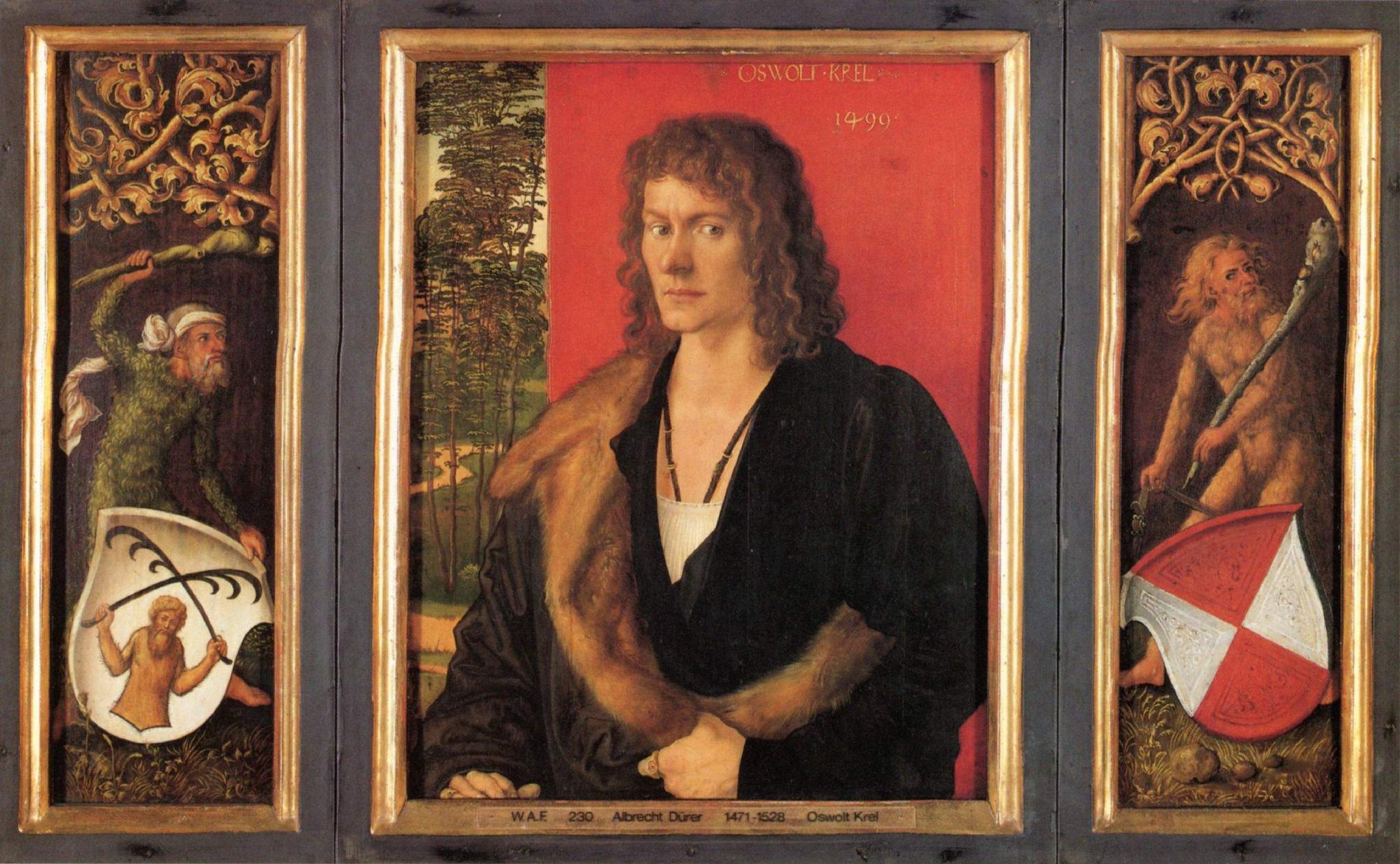 Durer_1499 Oswolt_Krel Alte Pinakothek Munich triptych