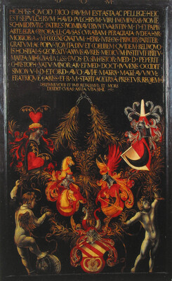 Georg Lemberger Schmidburgepitaphs Leipzig, Museum der bildenden Künste 1522 revers