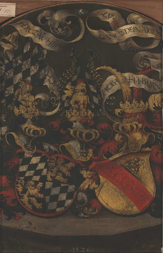 HANS SCHWAB VON WERTINGER Duc Guillaume IV de Baviere 1526 Brukenthal National Museum, Sibiu, Romania reverse masculin
