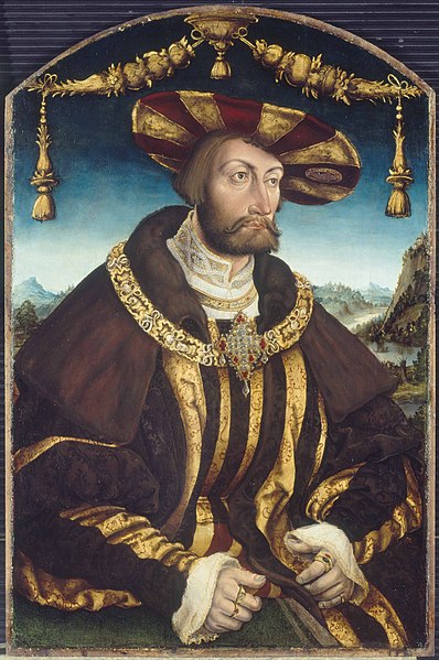 HANS SCHWAB VON WERTINGER Duc Guillaume IV de Baviere 1526 Brukenthal National Museum, Sibiu, Romania