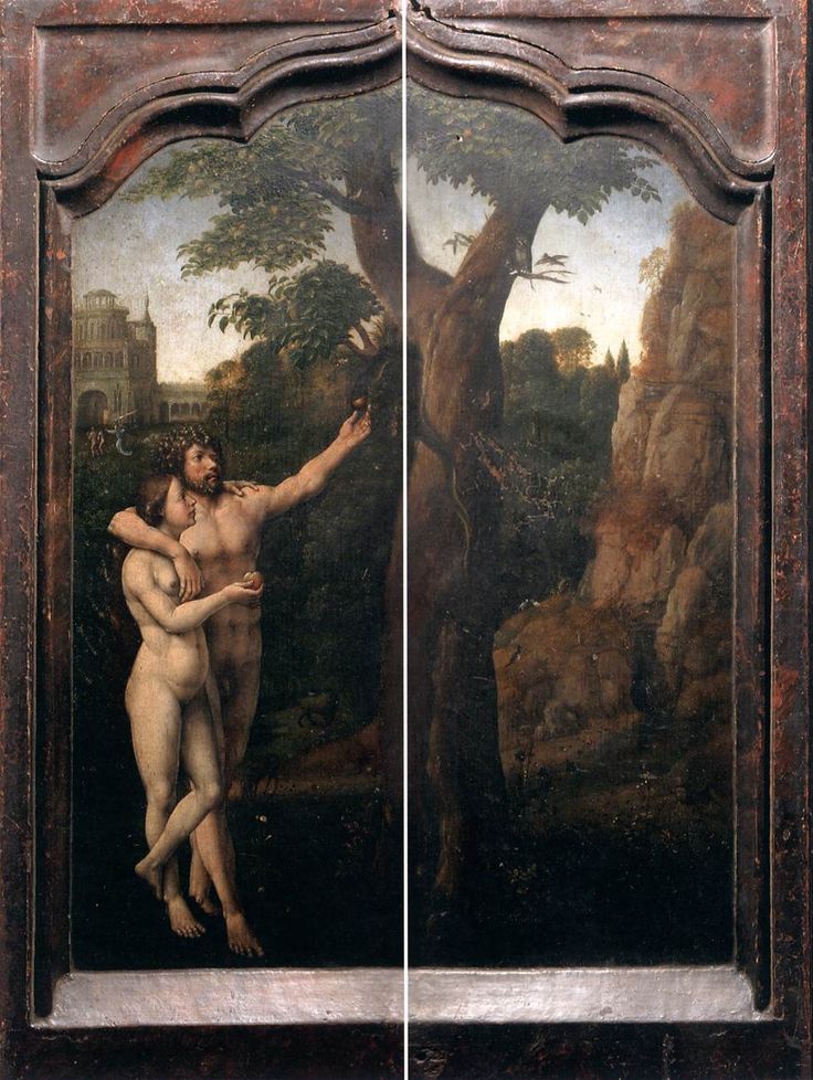 Jan Gossart Gerard David The Malvagna Triptych, ca. 1513–15 closed