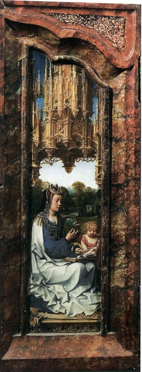 Jan Gossart Gerard David The Malvagna Triptych, ca. 1513–15 left