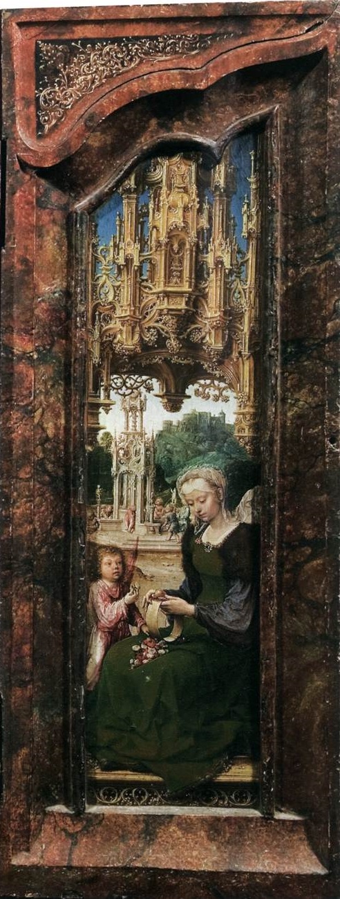 Jan Gossart Gerard David The Malvagna Triptych, ca. 1513–15 right
