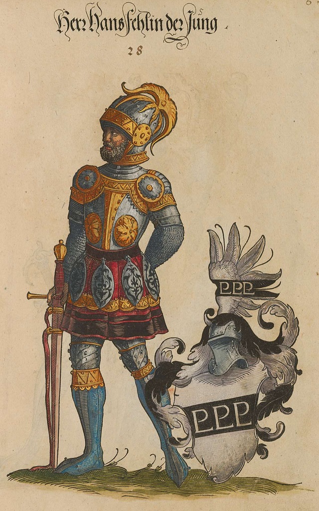 Vohlin, Paul Hektor Mair 1550 ca Geschlechterbuch der Stadt Augsburg, BSB Cod.icon. 312 b fol 67r