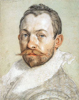 1590-92 Hendrik_Goltzius_-_Self-portrait Nationalmuseum, Stockholm