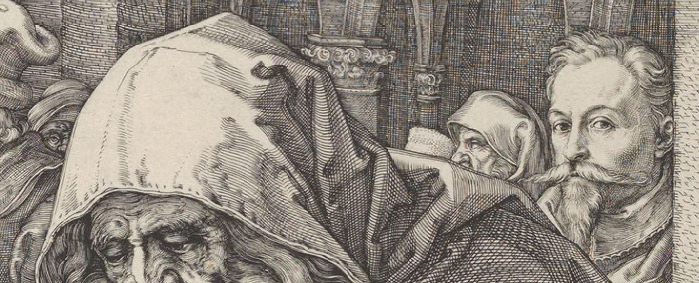 1594 GOLTZIUS La Circoncision detail Goltzius