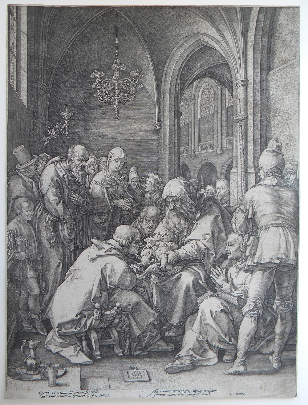 1594 GOLTZIUS La Circoncision