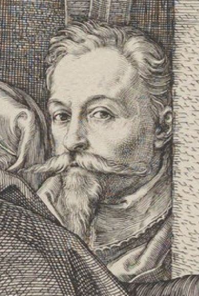 Goltzius autoportrait cache 1594