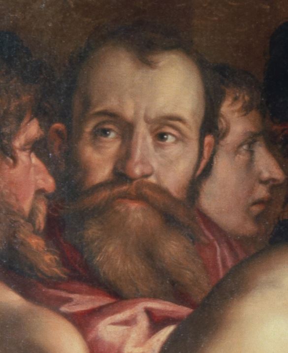 Goltzius autoportrait cache 1611