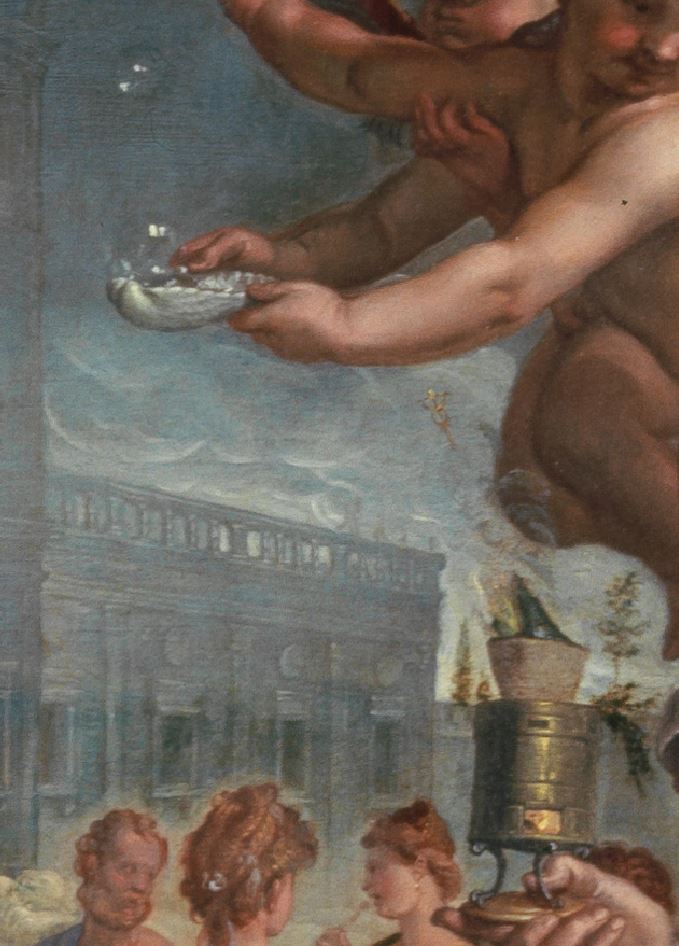 Hendrick_Goltzius_Hermes_presenting_Pandora_to_King_Epimetheus,_1611 kunstmuseum basel detail bulles