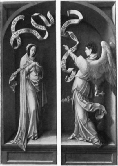 1515 ca Joos Van Cleeve revers du triptyque de l'Adoration des Mages Capodimonte