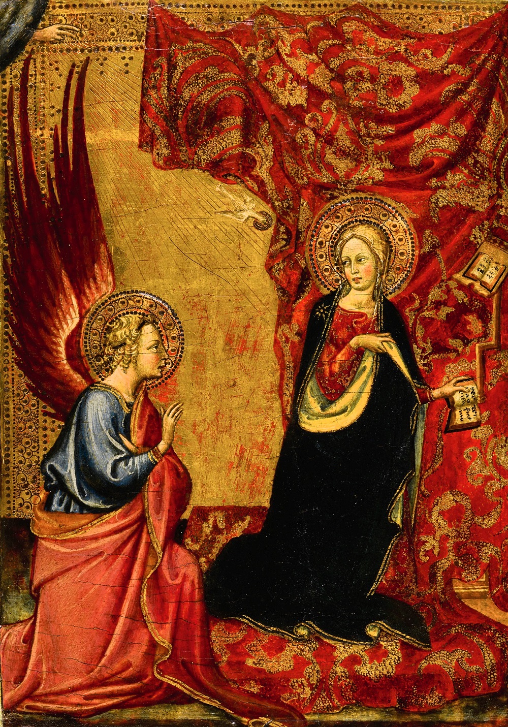 Anunciação_Alvaro_Pires_d´Évora 1430-1434 Museu Nacional de Arte Antiga Lisbonne