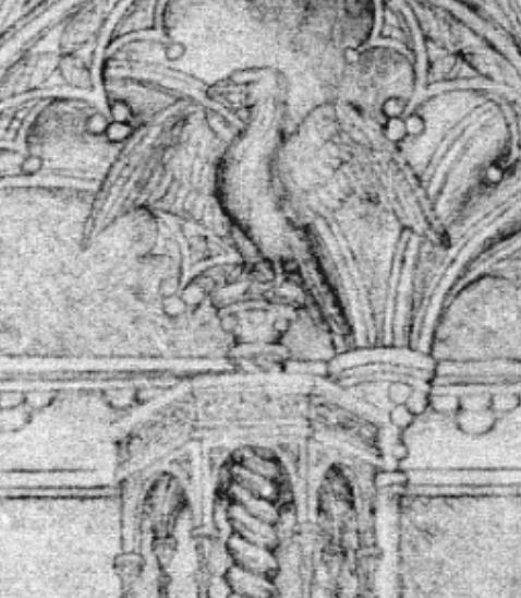 Bible moraliséee de Philippe le Hardi BNF FR 166 frontispice detail