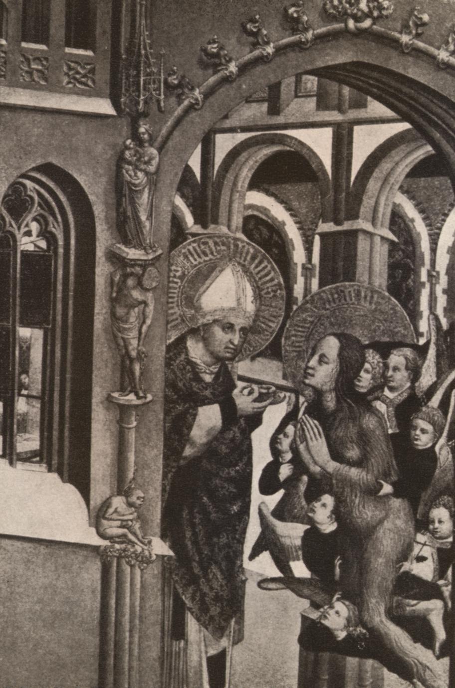 Lucas Moser, 1431, Dernière communion de Marie-Madeleine, Retable de Marie-Madeleine, Tiefenbronn