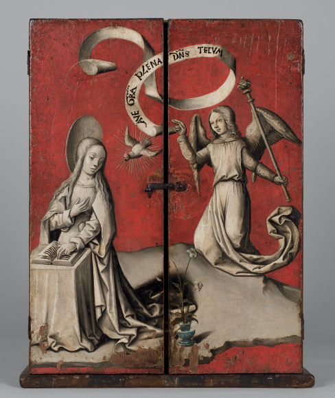 Retable de la Nativite vers 1500 Musee de Cluny