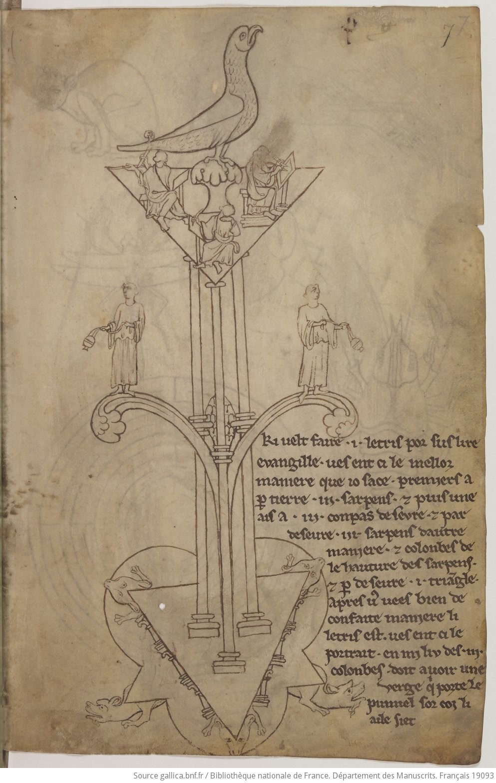 Villard_de_Honnecourt_Album 1225-50 BnF, FR19093, fol 7r