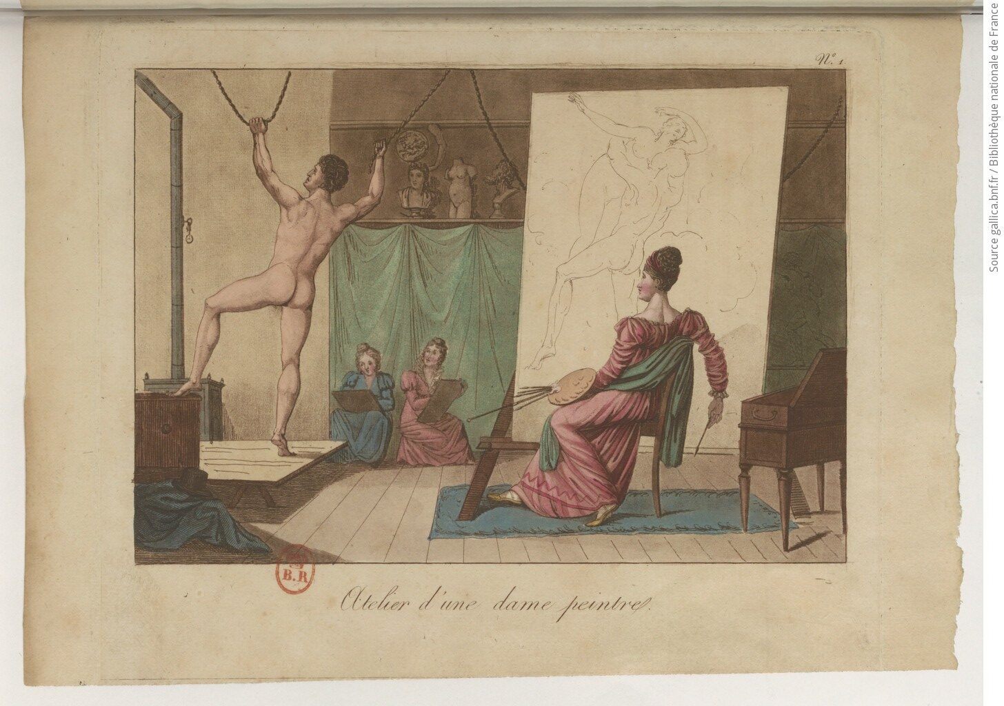 1815 1er janvier Annales du ridicule ou scenes et caricatures parisiennes, chez E. Hocquart, Saintin et Delaunay Gallica