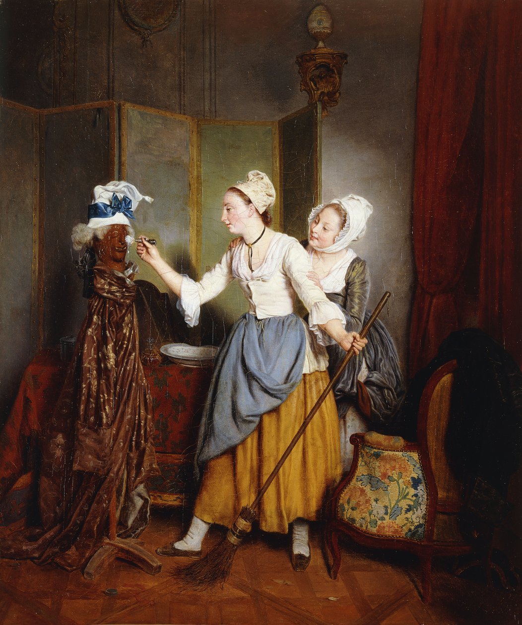 1835 Jean_Alphonse_Roehn La_Toilette_de_Mannequin