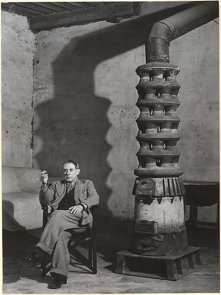 1939 Brassai Picasso Near the Stove in His Workshop, rue des Grands Augustins, Paris