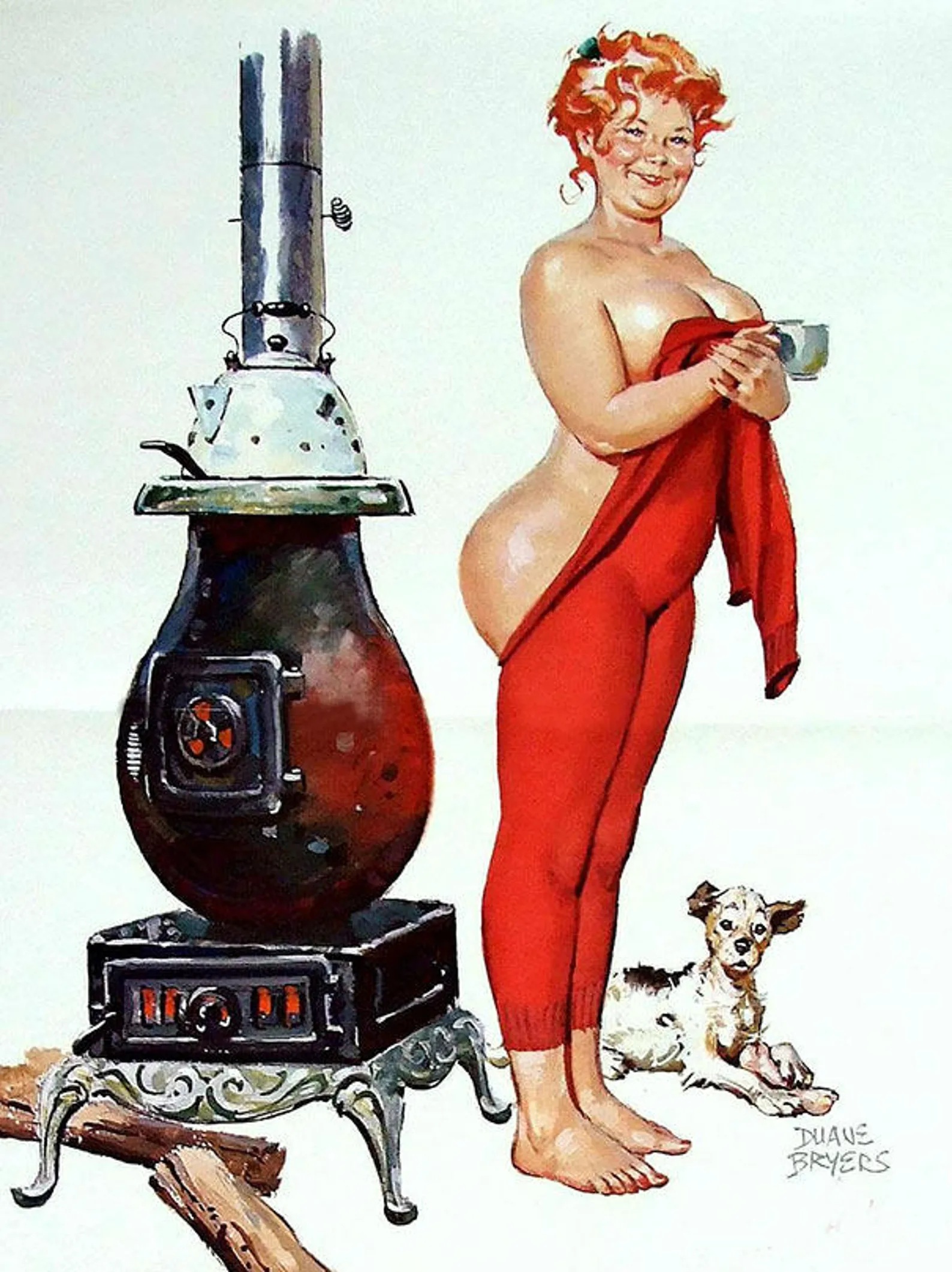 1960 ca Duane Bryers Hilda Pin-Ups a