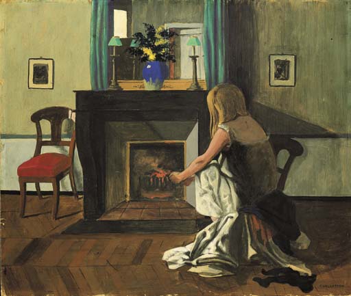 1899 Félix_Vallotton,__-_Intérieur,_femme_en_chemise coll part COPIE